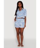 Square Neck Pleated Skater Dress
