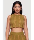 Trendy Striped Drawstring Waist Palazzo Pants