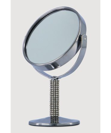 Double Sided Rhinestone Vanity Mirror