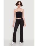 Acid Wash Twill Skinny Leg Pants