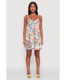 Tulip Hem V Neck Dress