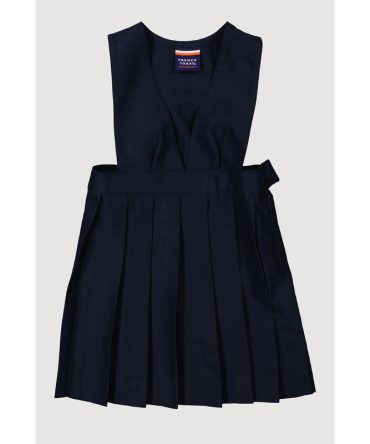 French Toast Girls 2T-4T Sleeveless V-Neck Mid-Length Pleated Jumper