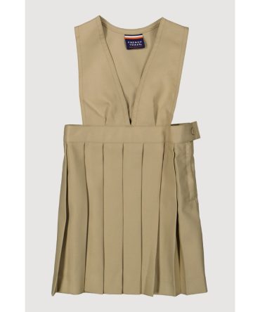French Toast Girls 2T-4T V-Neck Pleated Jumper