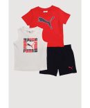 Baby Boys 12-24M Puma T Shirt and Jersey Mesh Shorts 2 Piece Set
