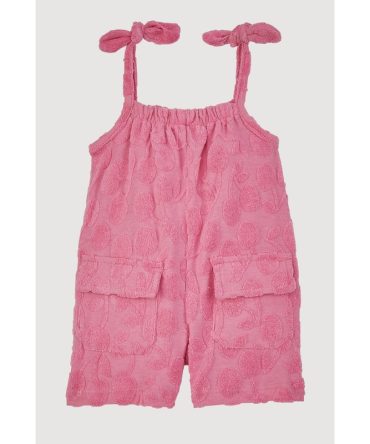 Baby Girls 12-24M Terry Cloth Cherry Print Romper