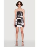 Haute Monde Denim Slit Back Tank Dress
