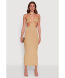 Swirl Print Cami Maxi Dress