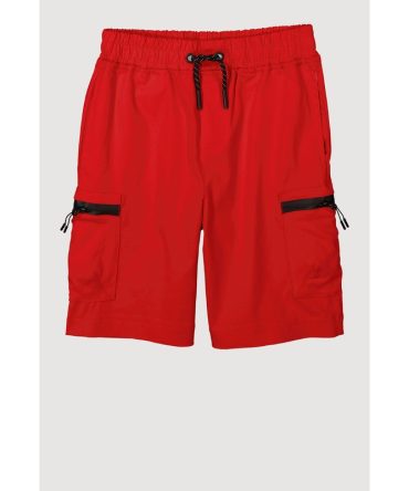 Boys Zip Cargo Active Bermuda Shorts