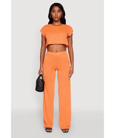 Daisy Pull On Wide Leg Pants