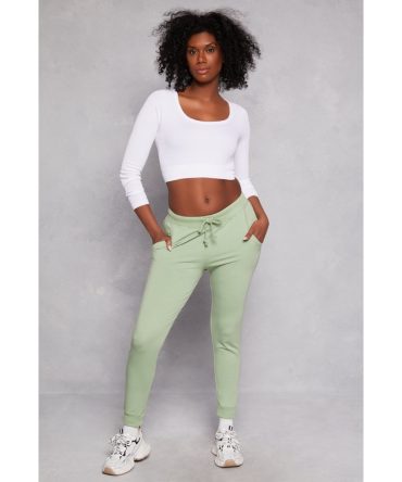 French Terry Drawstring Joggers