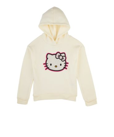 Girls Rhinestone Hello Kitty Hoodie