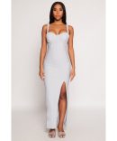 Haute Monde Tulle Lined Strapless Skater Dress