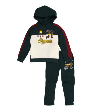 Toddler Boys Color Block Graphic Sweatshirt and Sweatpants