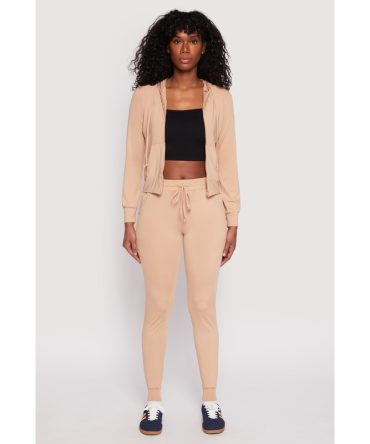 Daisy High Waisted Drawstring Joggers