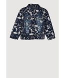 Little Girls Paper Bag Waist Cargo Pocket Shorts