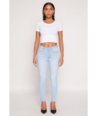 WAX Stretch High Waisted Skinny Jeans