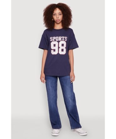 Almost Famous Rhinestone Graphic T-Shirt