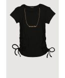 Girls Royalty R Chenille Patch Shirt Dress