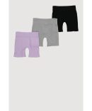 Almost Famous Raw Hem Pleated Skort