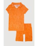 Girls Twill Wide Leg Cargo Pants