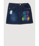 Little Girls Striped Smocked Top and Cargo Pants