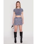Ribbed Knit High Waist Wide Leg Pants