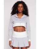 Two Tone Waistband High Waist Sweatpants