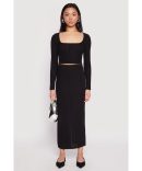 Almost Famous Convertible Bubble Hem Dress