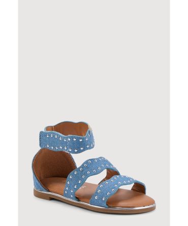 Toddler Girls Studded Ankle Strap Sandals
