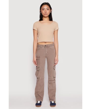 VIP Straight Leg Cargo Pocket Jeans