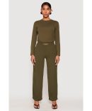 Almost Famous Fold Over Waist Pants
