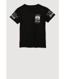Baby Girls 12-24M Spoiled Glitter Graphic Tee and Shorts
