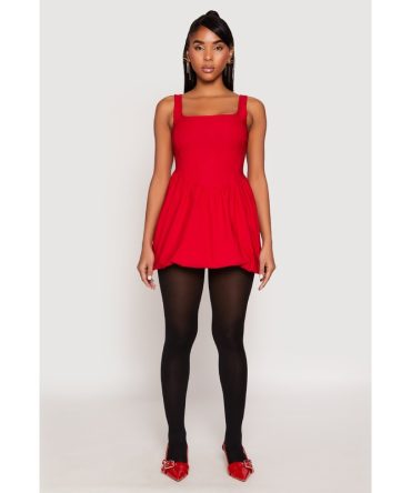 Corset Mini Bubble Dress