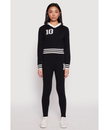 Daisy Brushed Knit 10 High Waisted Sweatpants