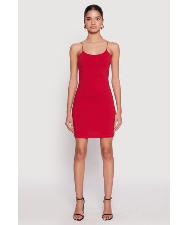 Scoop Neck Cami Bodycon Dress