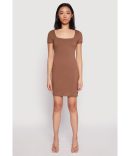 V Neck Cami Bodycon Dress