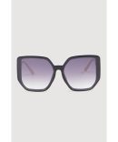 Ombre Geometric Lens Sunglasses
