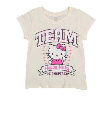 Girls Team Hello Kitty Short Sleeve Graphic Tee