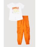 Little Girls Solid Shorts 2 Pack