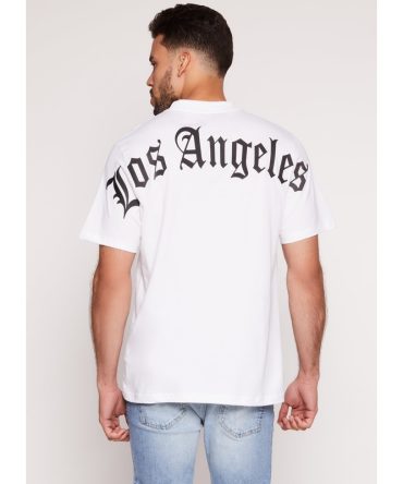 Mens Los Angeles Short Sleeve Back Graphic Tee