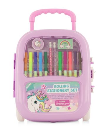 Unicorn Rolling Stationary Set