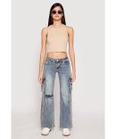 VIP Low Rise Tabbed Cargo Pocket Jeans