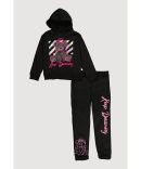 Girls Keep Dreaming Bear Graphic Sweatshirt and Sweatpants