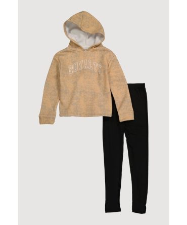 Girls Royalty Hoodie and Seamless Leggings