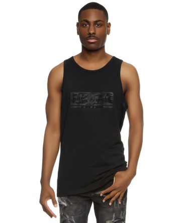 Mens Fear Tiger Graphic Tank Top