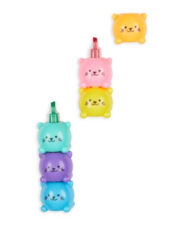 Rainbow Cat Stackable Markers