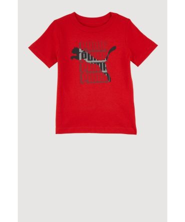 Toddler Boys Puma Graphic Crew Neck Tee