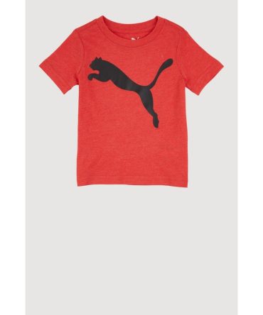 Toddler Boys Puma Logo Crew Neck T Shirt