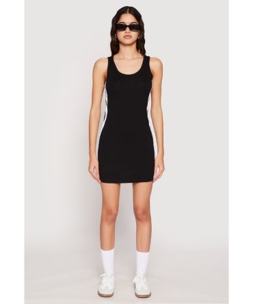 Varsity Stripe Tank Dress