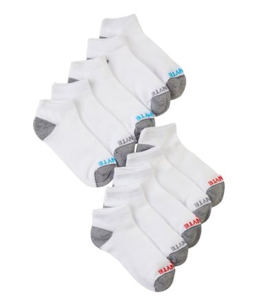 Boys 10 Pack Low Cut Ankle Socks